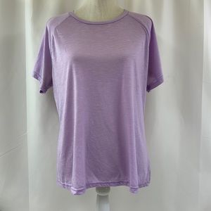 Athletic Works DriWorks Plus Size Lilac T-Shirt Size XXL